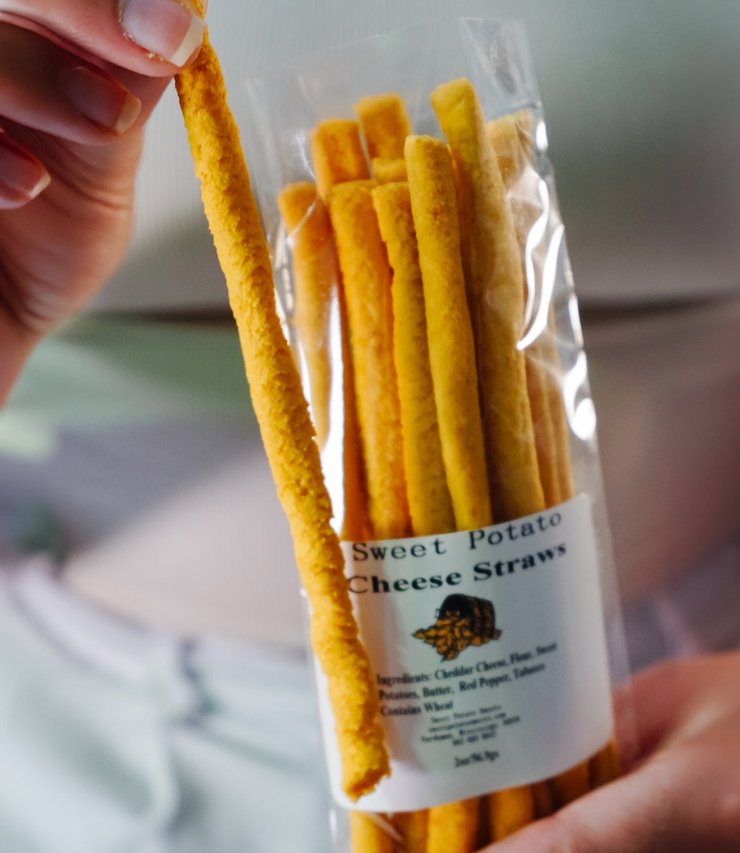 Sweet Potato Cheese Straws