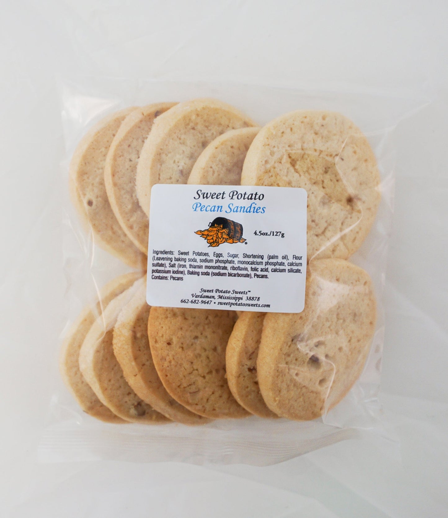 Sweet Potato Pecan Sandies