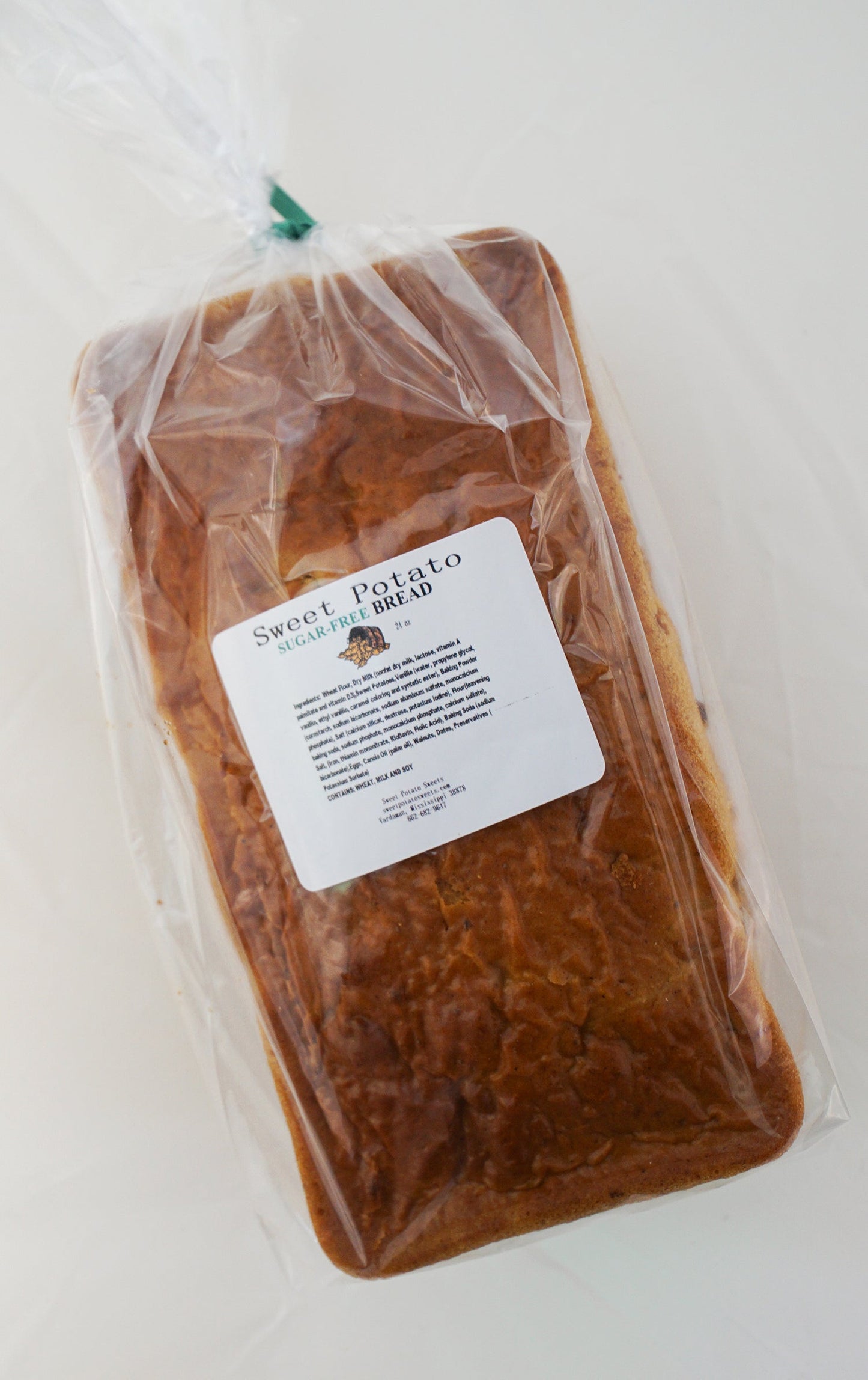 Sweet Potato Sugar Free Bread